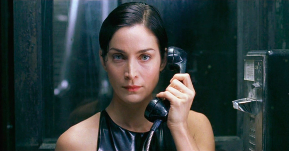 Get that phone buzzing. The Matrix (1999) Photo courtesy: Warner Bros. 
