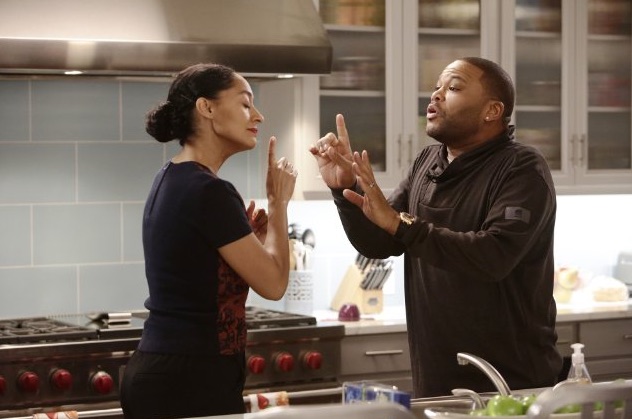 Anthony Anderson and Tracee Ellis Ross in Blackish, the show about a father who thinks his children have lost their roots. Photo courtesy: ABC