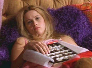 Elle Woods taking a minute. Legally Blonde, 2001. Photo courtesy: MGM