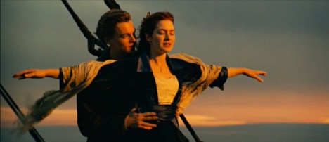 Will my heart go on? Yes, yes it will. Titanic, 1997 Photo courtesy: Paramount Pictures 