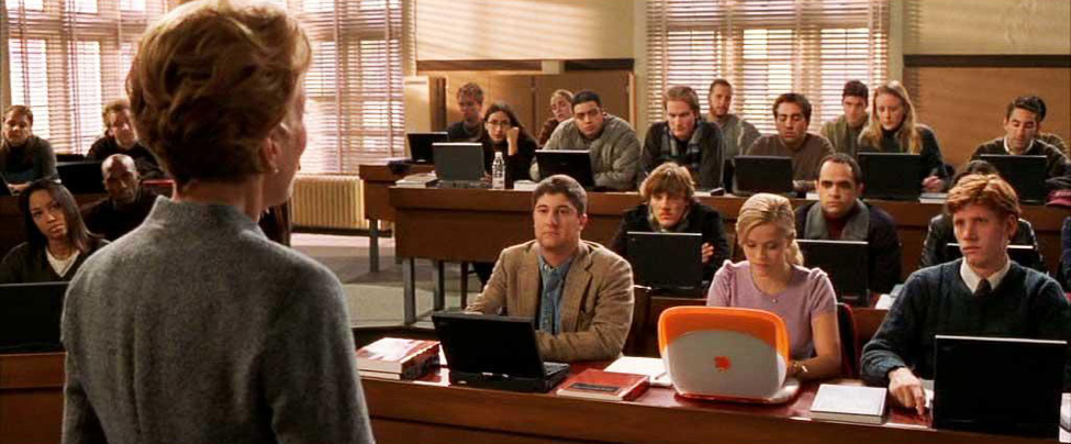 Get your learn on. Legally Blonde (2001) Photo courtesy: MGM 