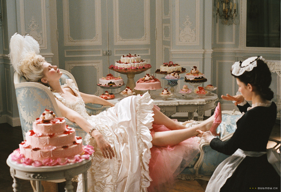 Mmmmm, cake. Marie Antoinette (2006) Photo courtesy: Columbia Pictures 