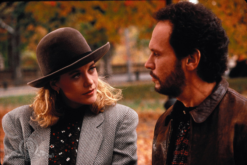 Meg Ryan and Billy Crystal in When Harry Met Sally. Photo courtesy: MGM