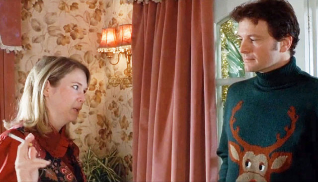 The film that made ugly holiday sweaters cool. Bridget Jones's Diary. Photo courtesy: Miramar